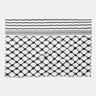 Linge De Cuisine Palestinienne Hatta Keffiyeh Kufiya Folk (2 Motifs