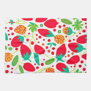 Linge De Cuisine Palette de fruits Vivid Motif