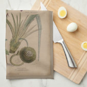 Linge De Cuisine Palm Antique Fruit Tropical Art Botanique (Quart Plié)