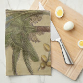 Linge De Cuisine Palm Antique Fruit Tropical Art Botanique (Quart Plié)