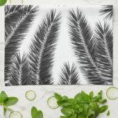 Linge De Cuisine Palm Feuille Finesse Motif 2 (Plié)