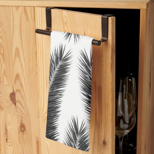 Linge De Cuisine Palm Feuille Finesse Motif 2 (Pliage en tiers)