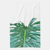Linge De Cuisine Palm Leaf, feuillage tropical, forêt tropicale (Vertical)