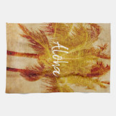 Linge De Cuisine Palm Tree Vintage (Horizontal)