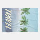 Linge De Cuisine Palmes de voyage (Horizontal)