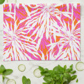 Linge De Cuisine Palmettes tropicales (Plié)