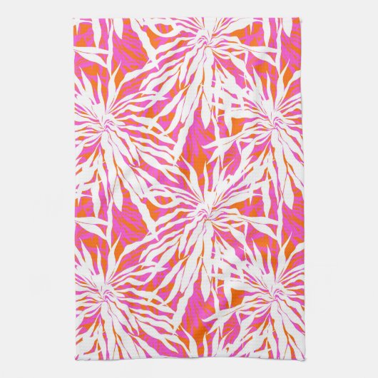 Linge De Cuisine Palmettes tropicales (Vertical)