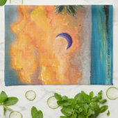 LINGE DE CUISINE PALMETTO, LUNE (Plié)