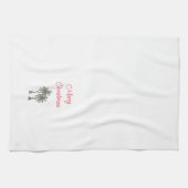 Linge De Cuisine Palmiers de Noël tropicaux (Horizontal)