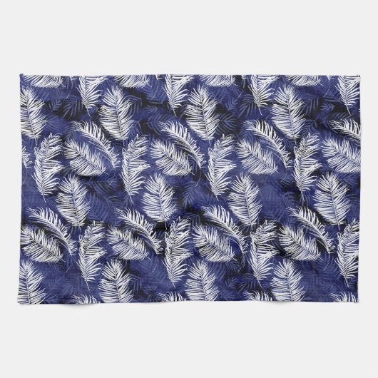 Linge De Cuisine Palms d'Indigo (Horizontal)