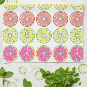 Linge De Cuisine Pamplemousse Citron Lime d'agrumes orange Serviett