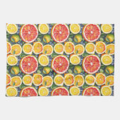 Linge De Cuisine Pamplemousse, Limon et Citrons Citrus Thématique (Horizontal)