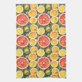 Linge De Cuisine Pamplemousse, Limon et Citrons Citrus Thématique (Vertical)