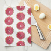 Linge De Cuisine Pamplemousse rouge juteux (Quart Plié)