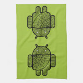 Linge De Cuisine Pancho Doodle Character pour le robot Android™ (Vertical)