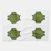Linge De Cuisine Pancho Doodle Character pour le robot Android™ (Horizontal)