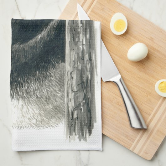 Linge De Cuisine Panda (Quart Plié)