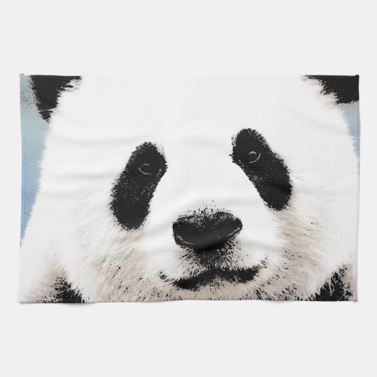 Linge De Cuisine Panda (Horizontal)