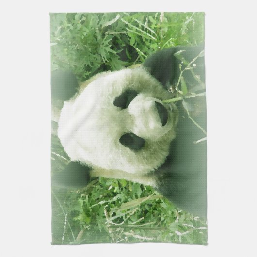 Linge De Cuisine Panda (Vertical)