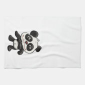 Linge De Cuisine Panda de dessin adorable (Horizontal)
