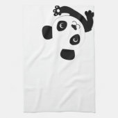 Linge De Cuisine Panda de ondulation (Vertical)
