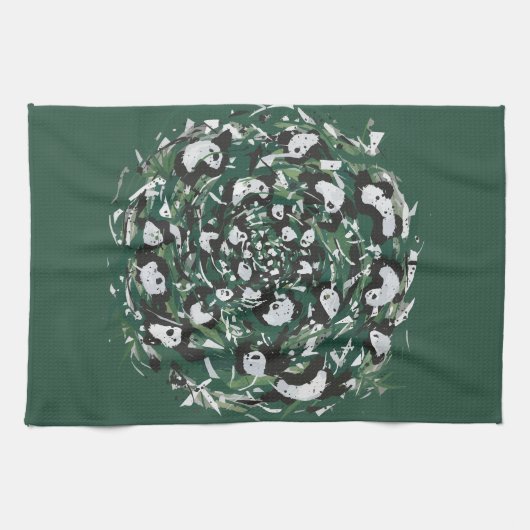 Linge De Cuisine Panda-monium (Horizontal)