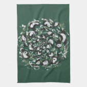 Linge De Cuisine Panda-monium (Vertical)