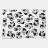 Linge De Cuisine Panda Play Kitchen Towel 16" x 24" (Horizontal)