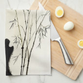 Linge De Cuisine Panda Silhouette (Quart Plié)