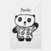 Linge De Cuisine Pandy personnalisé le Panda (Vertical)