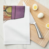 Linge De Cuisine Panier avec trois citrouilles (Quart Plié)