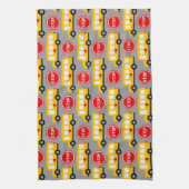 Linge De Cuisine Panneau Bus scolaire et arrêt (Vertical)