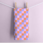 Linge De Cuisine Panneau de contrôle géométrique Pastel<br><div class="desc">Réveillez l'esprit dynamique des années 1980 dans votre cuisine avec ces serviettes de cuisine en damier pastel. Ce design d'inspiration rétro est orné d'un motif en damier animé dans les tons pastel doux, apportant une touche de nostalgie à votre espace culinaire. La combinaison ludique de couleurs ajoute une touche de...</div>