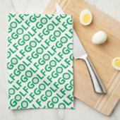 Linge De Cuisine Panneau de golf (Quart Plié)