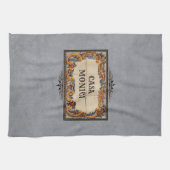 Linge De Cuisine Panneau de la maison espagnole (personnalisable) (Horizontal)