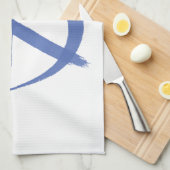 Linge De Cuisine Panneau de paix bleu (Quart Plié)