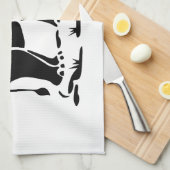 Linge De Cuisine Panneau de trekking des éléphants asiatiques devan (Quart Plié)