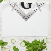 Linge De Cuisine Panneau franc-maçonnerie (Plié)