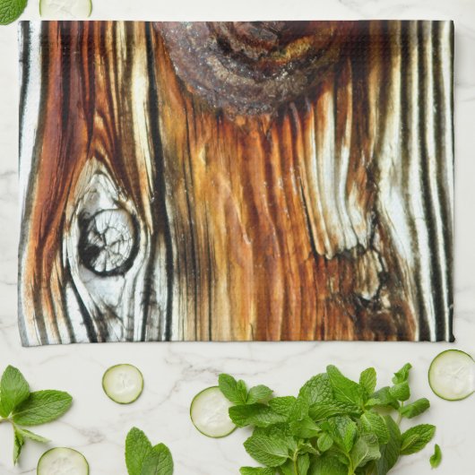 Linge De Cuisine panneau gris rouillé (Plié)