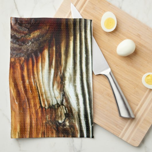 Linge De Cuisine panneau gris rouillé (Quart Plié)