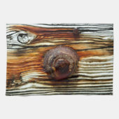 Linge De Cuisine panneau gris rouillé (Horizontal)