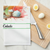 Linge De Cuisine Paño de Cocina Piña Colada (Quart Plié)