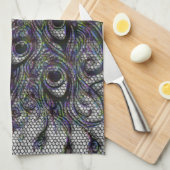 Linge De Cuisine Paon (Quart Plié)