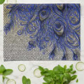 Linge De Cuisine Paon (Plié)