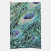 Linge De Cuisine Paon coloré (Vertical)