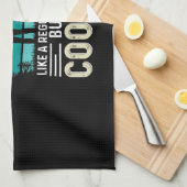 Linge De Cuisine Papa au tir à l'arc (Quart Plié)