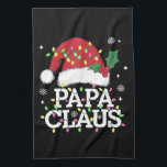Linge De Cuisine Papa Claus Lumières Noël Pyjama Famille Correspond<br><div class="desc">Papa Claus Lumières Noël Pyjama Famille Correspondant</div>