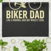 Linge De Cuisine Papa motard comme un papa normal (Plié)