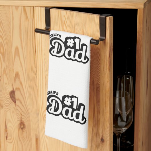 Linge De Cuisine Papa n°1 (Pliage en tiers)
