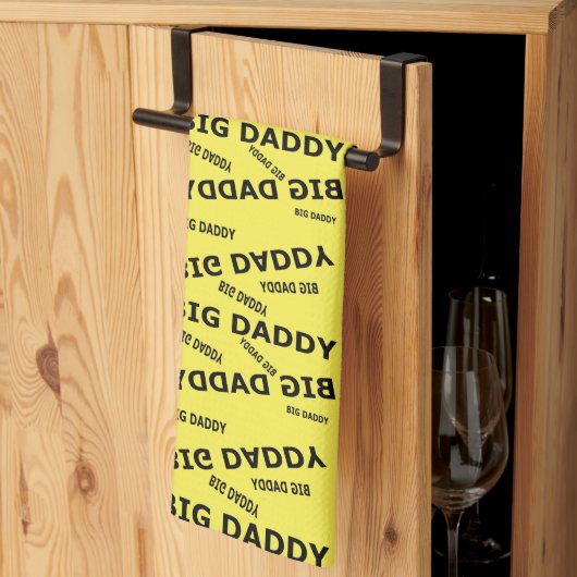 Linge De Cuisine Papa ours ! (Pliage en tiers)